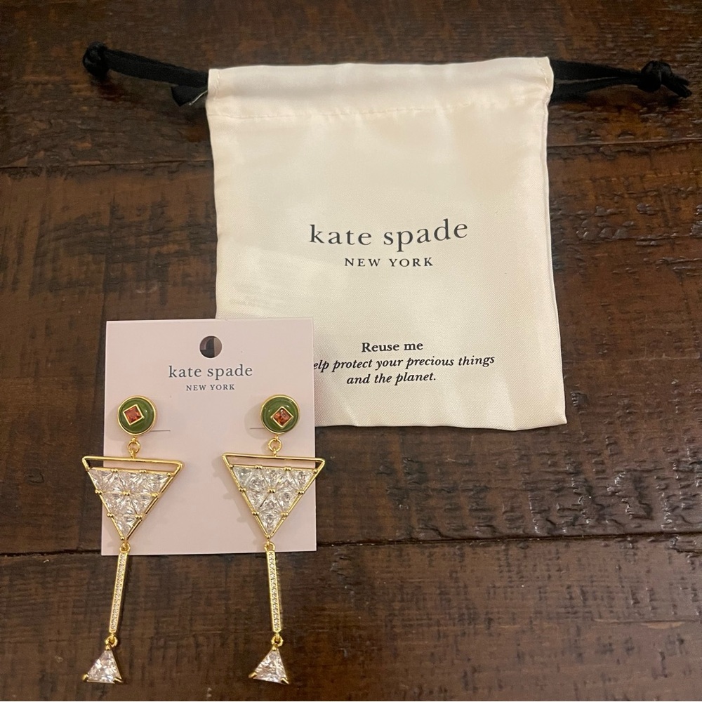 Kate Spade Martini Earrings